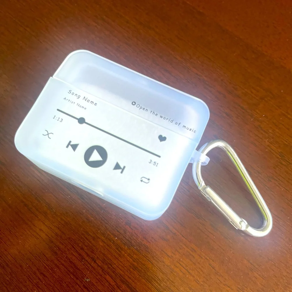Apple AirPods Pro Case Cover & Holder - Playlist Song View - BRAND NEW